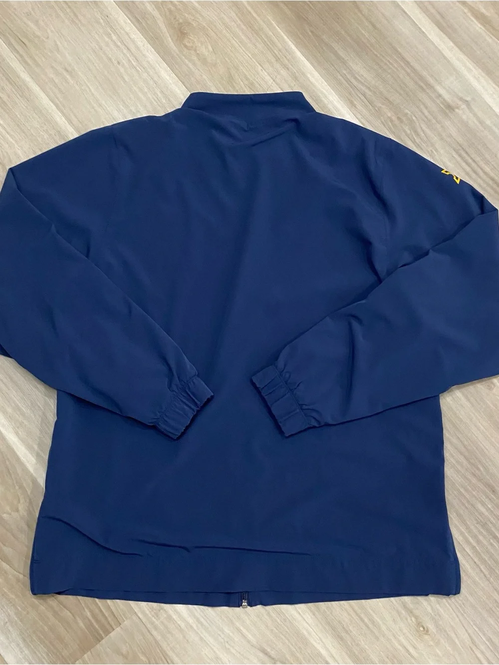 Nike chest mesh showing